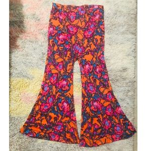 Free People High waisted boho floral culottes, Lrg